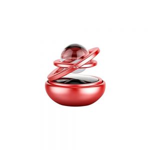 360 Degree Auto Rotating Car Perfume And Freshener  - red